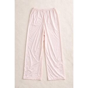 Vintage Sears Pink Nylon Pajama Pants Sleepwear Size 38 USA Made